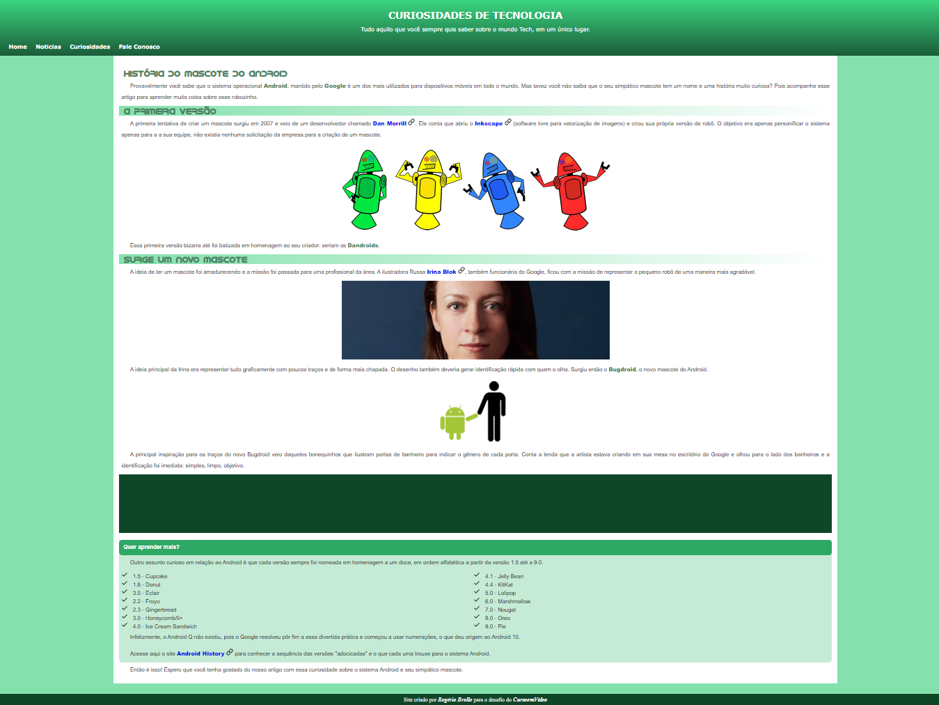 Imagem Desafio Android